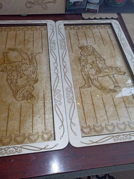 Нарды ручная работа