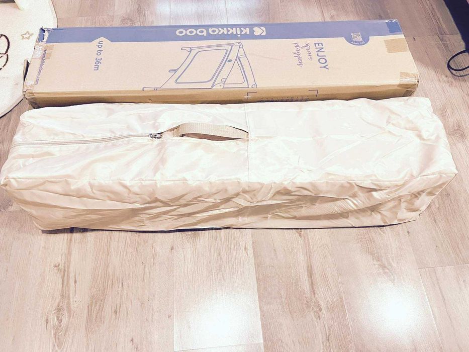 Кошара за игра KikkaBoo - Enjoy, Beige Bear + матрак