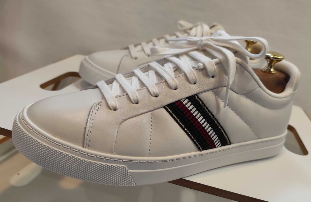 Pantofi sport casual 41 premium Tommy Hilfiger piele naturala moale