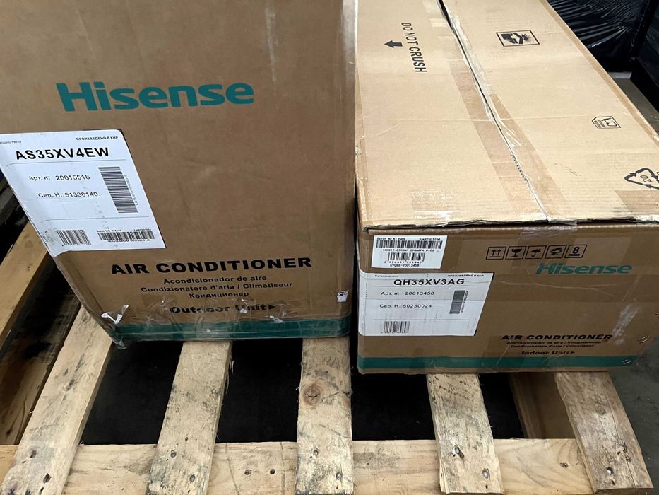 Климатик Hisense – нов, в оригинална опаковка, с козметична забележка