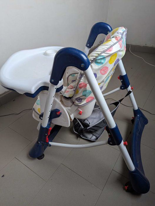 Scaun de masă Mappy, reglabil, copii vârsta cuprinsă  6 și 36 de luni