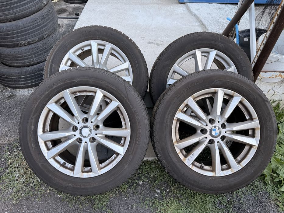 18 цола джанти за BMW X5 255/55/18 с зимни гуми ПЕРФЕКТ НИ