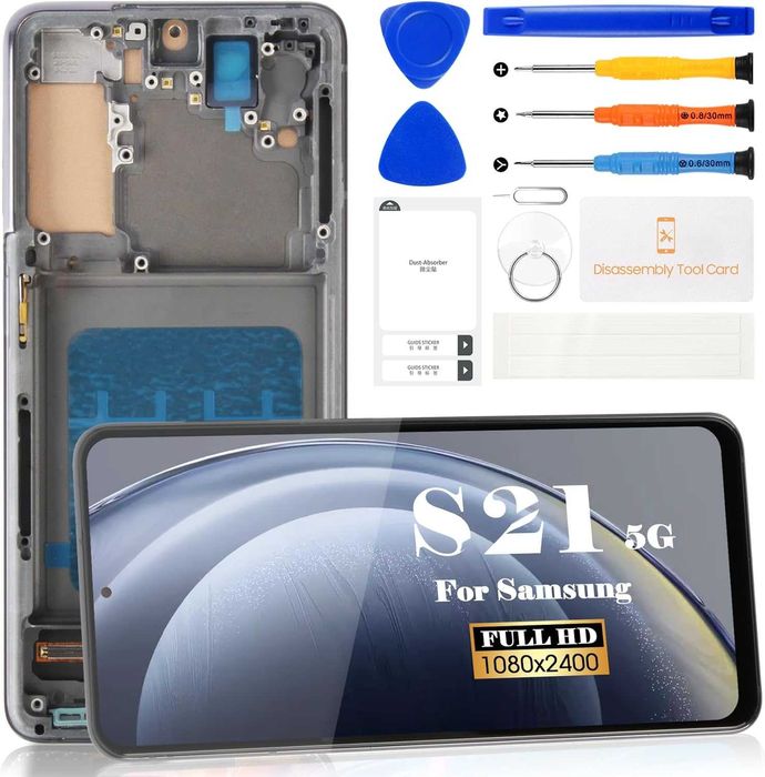 Ecran LCD Samsung Galaxy S21 5G G991B Ansamblu Display cu Rama