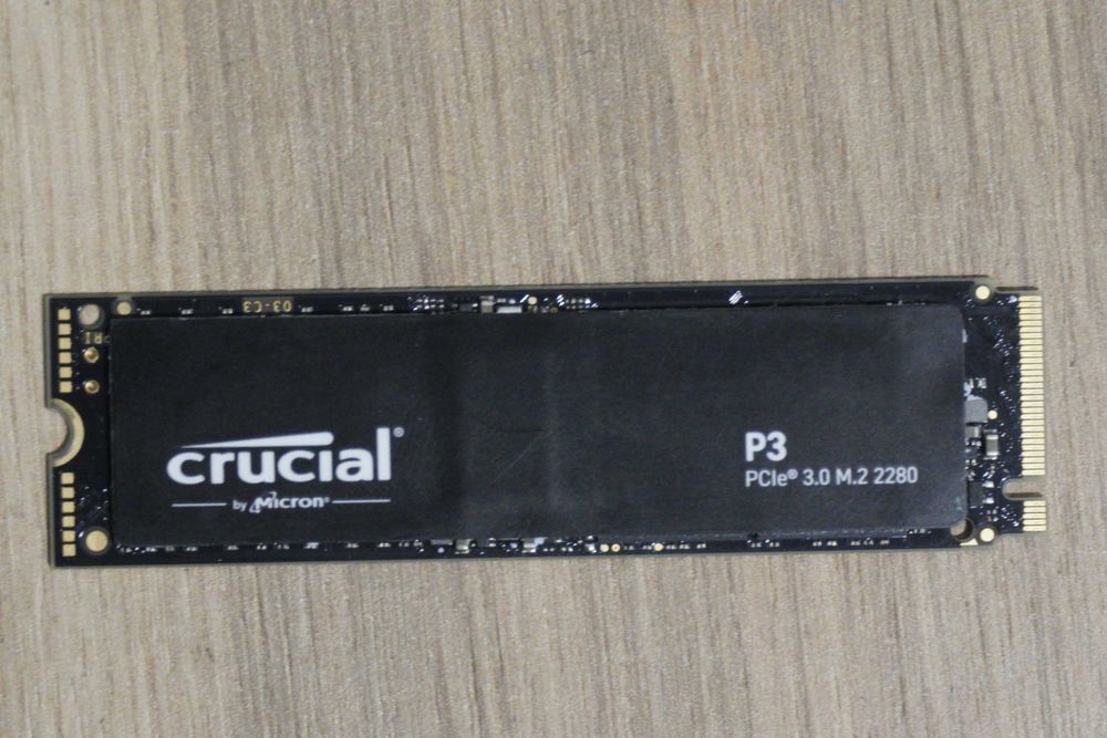 4TB NVME M.2 SSD Crucial P3 - gen3 3500/3000mbs/ вкл. ДДС