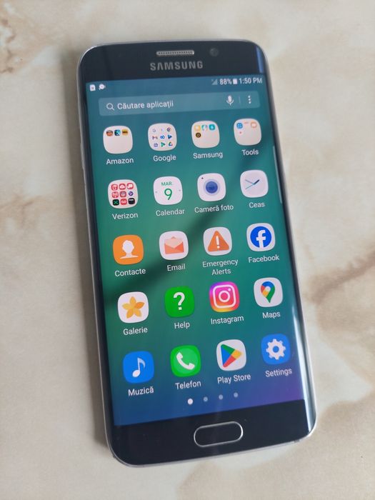 Vând Samsung Galaxy S6 Edge indigo [fără probleme] [NEcodat] //poze reale