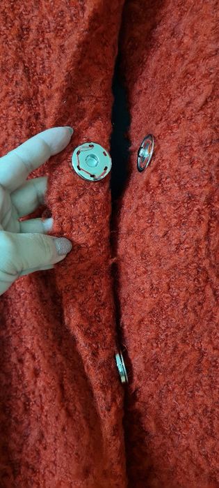 Шикарное буклированное пальто