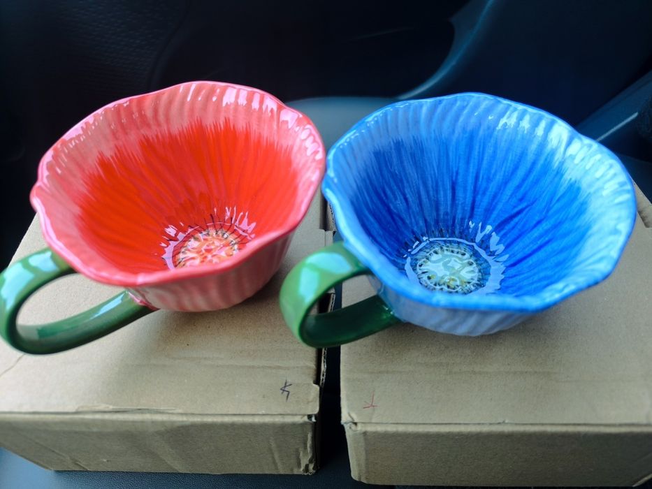 Кружка 2000 тг цветок