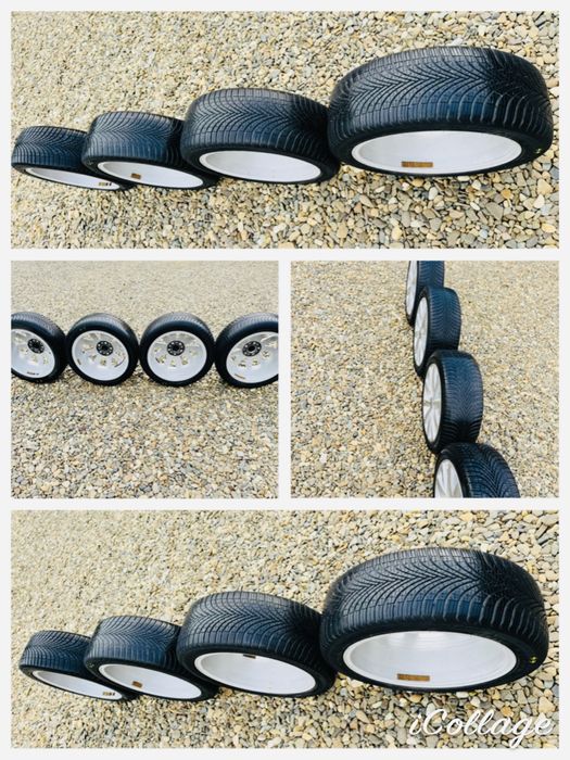 Vând Jante Originale Vw 5x112 cu cauciucuri noi 225/45/17 (94V)