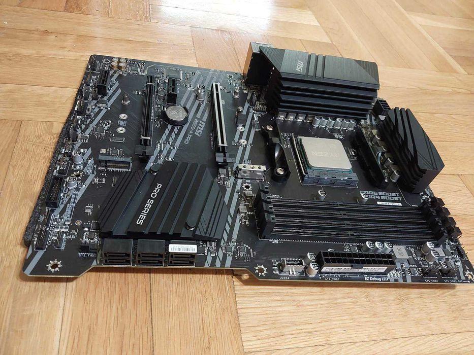 AMD Ryzen 5 5600X + MSI B550-A Pro