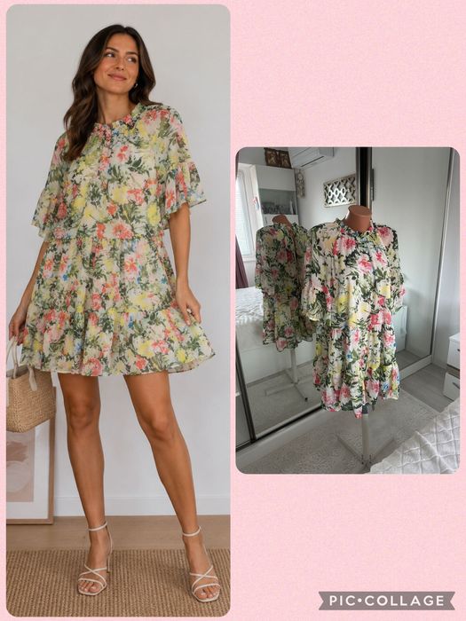 Рокля на HM M/L шифон