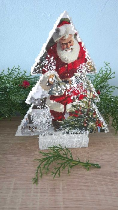 Дървени елхички ръчна изработка