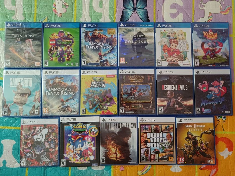 Sony ps4/пс5 игры диски