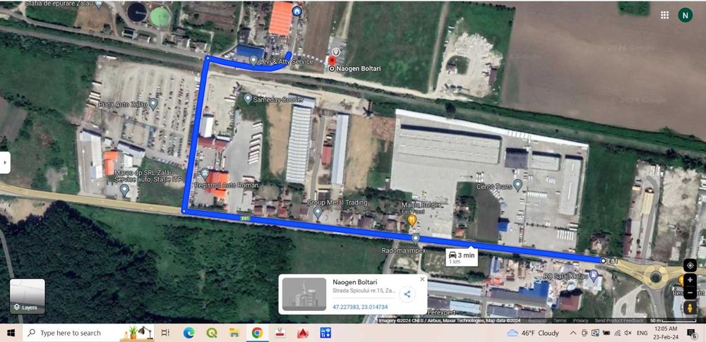 Pavaj dublu T 6/8/10 cm