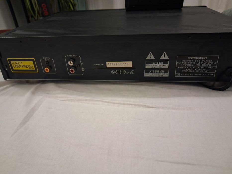 CD player Pioneer PD 6300 Japan - defect
