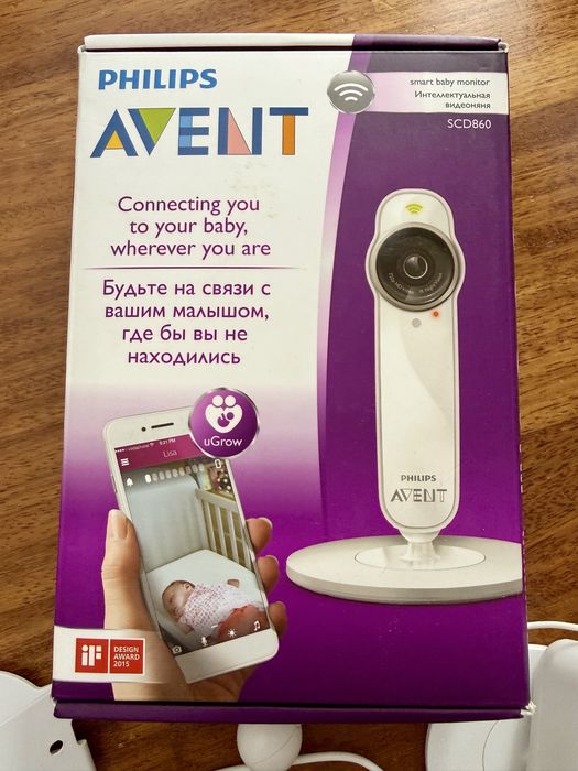 Camera Philips Avent Scd860, baby monitor, monitorizare copii