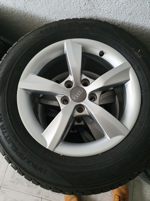 Jante roti de iarnă originale Audi 225 60 R16 Nokian