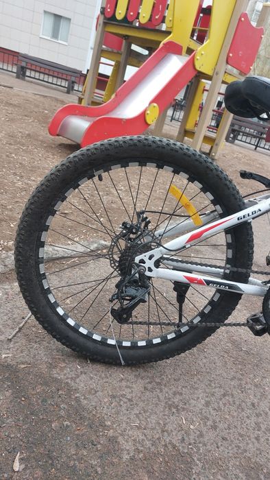 Белый Велосипед GELDA