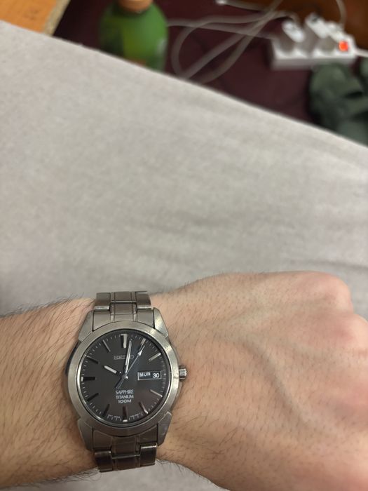 Seiko saphire titanium 100m
