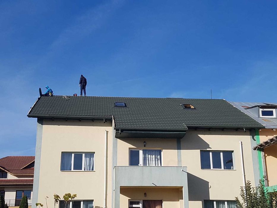 Tabla Bilka acoperis model nou helenic finisaj premium Grandemat acum si in Rate fixe \ Tabla cutata pentru gard si acoperis \ Tigla metalica Bilka