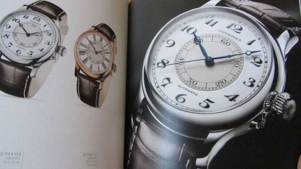 Catalog Nou de ceasuri Longines editia 164 pagini !engleza