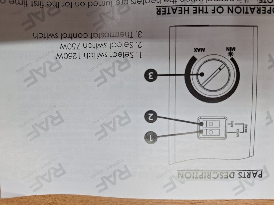 Обогреватель конвекционный