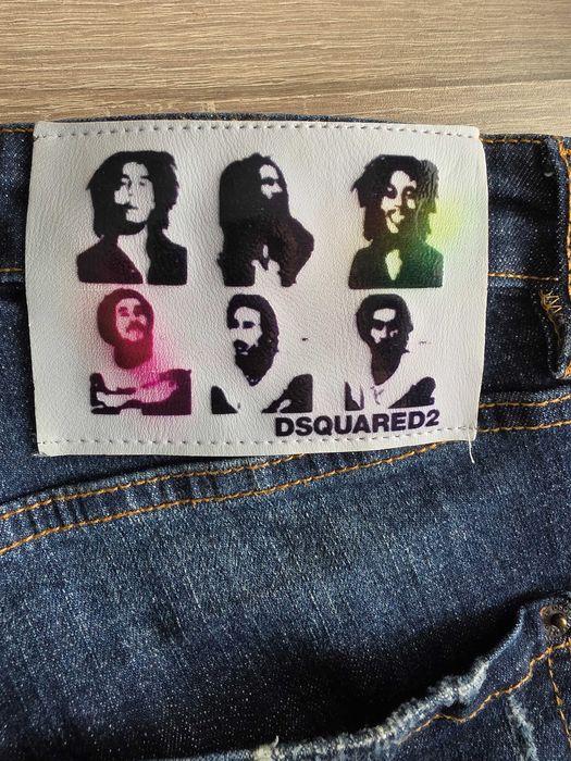 Къси дънки Dsquared2 Боб Марли