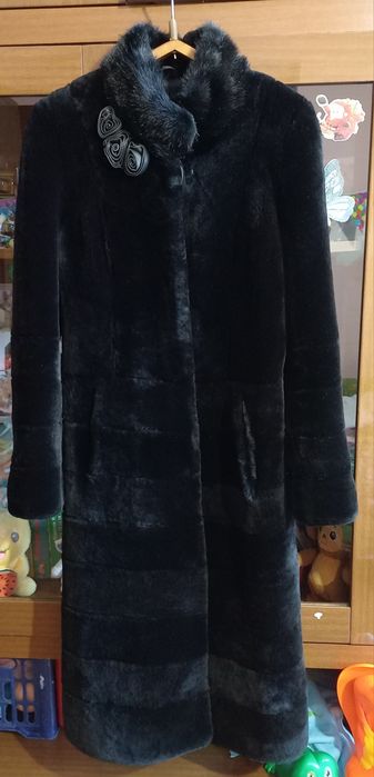 Шуба мутон натуральная