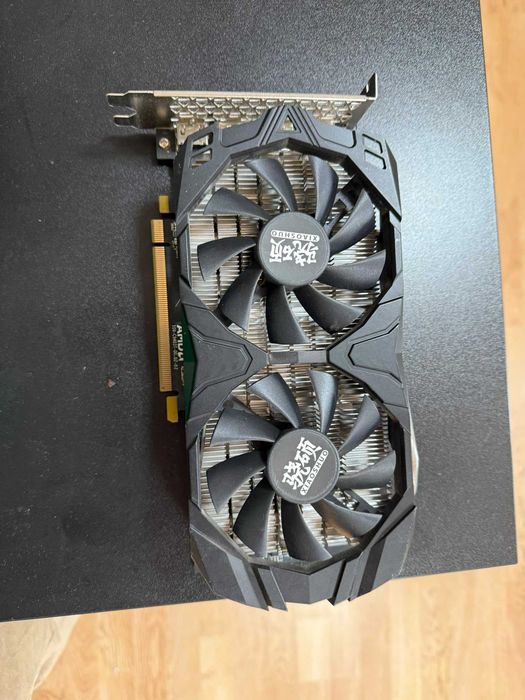 Placă video AMD Radeon RX 580 8 GB GDDR5, XIAOSHUO, două ventilatoare