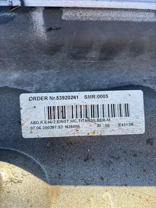 десен праг за bmw e46 купе