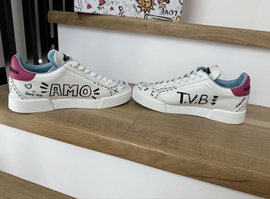 Adidasi Dolce&Gabbana Portofino ORIGINALI nr 37