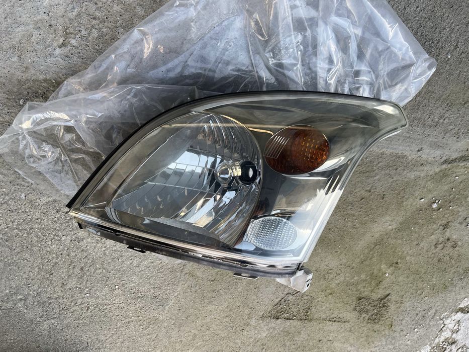 Фара Прадо 120 левая темные