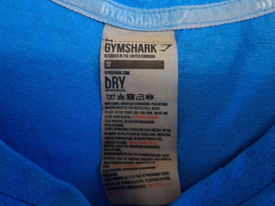 Gymshark-Ориг.безшевна тениска