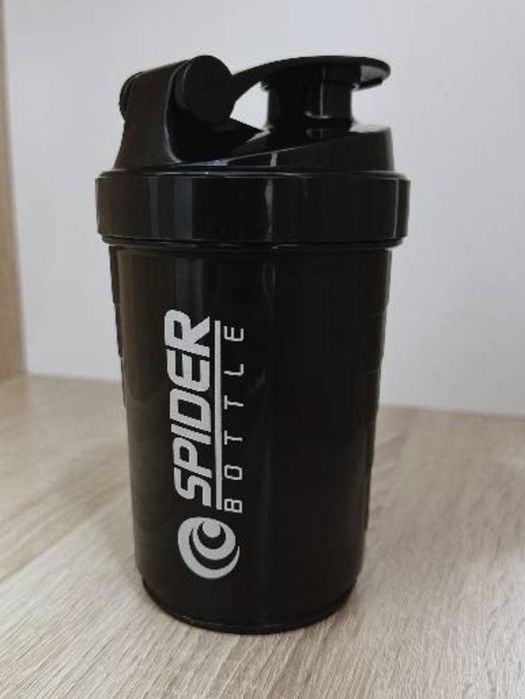 Шейкер Spider sanym 500 мл черный