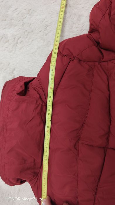 Geaca matlasată grena mărimea XS Bershka