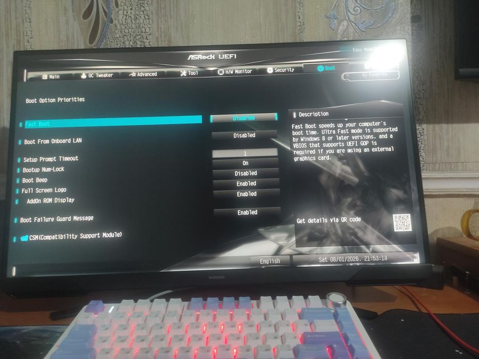 ПК 3060 ti i5 12400f,