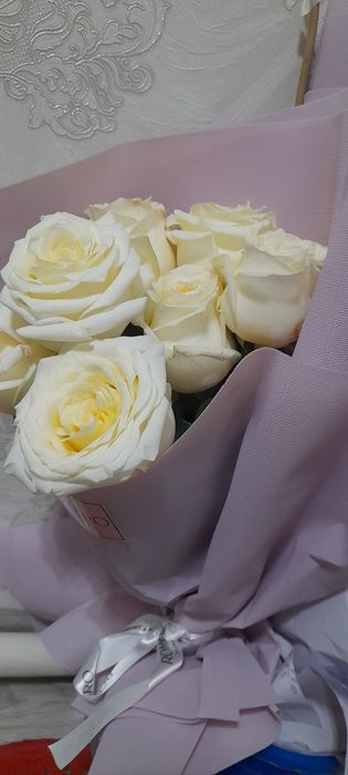 Цветы  букет розы