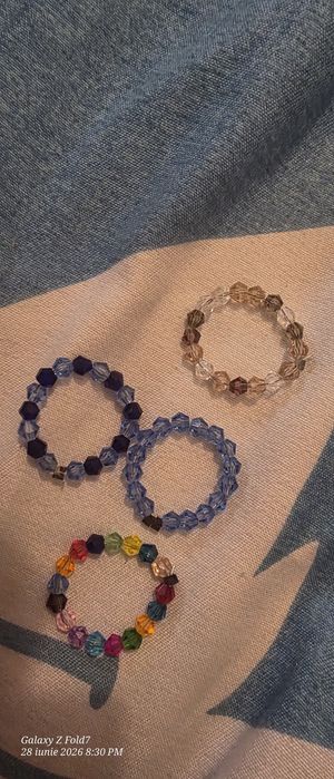 Vând inele handmade și cercei set