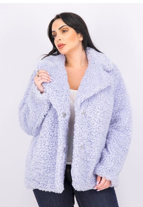 Двусторонняя  куртка тедди Kensie 48/50