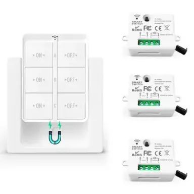 Комплект безжични превключватели за осветление