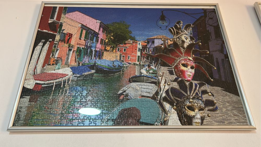 Vând puzzle in rama, nelipit diverse modele/dimensiuni