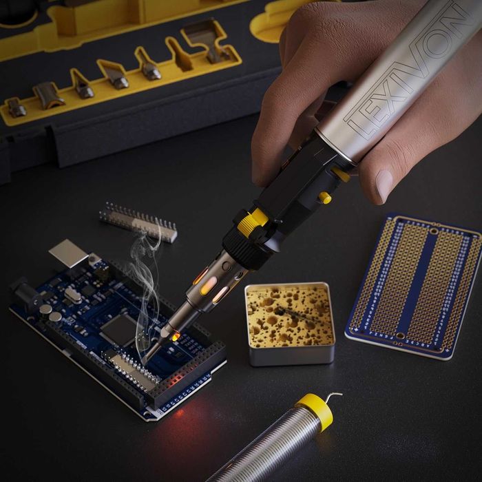 LEXIVON LX-770 комплкет газов поялник и 7 накрайника