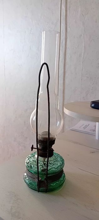Стара газена лампа.