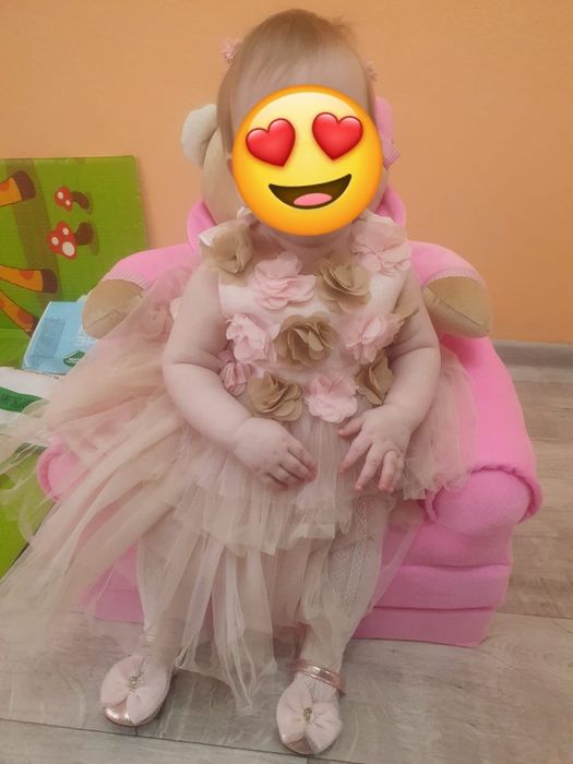 Продам детское платье и туфли