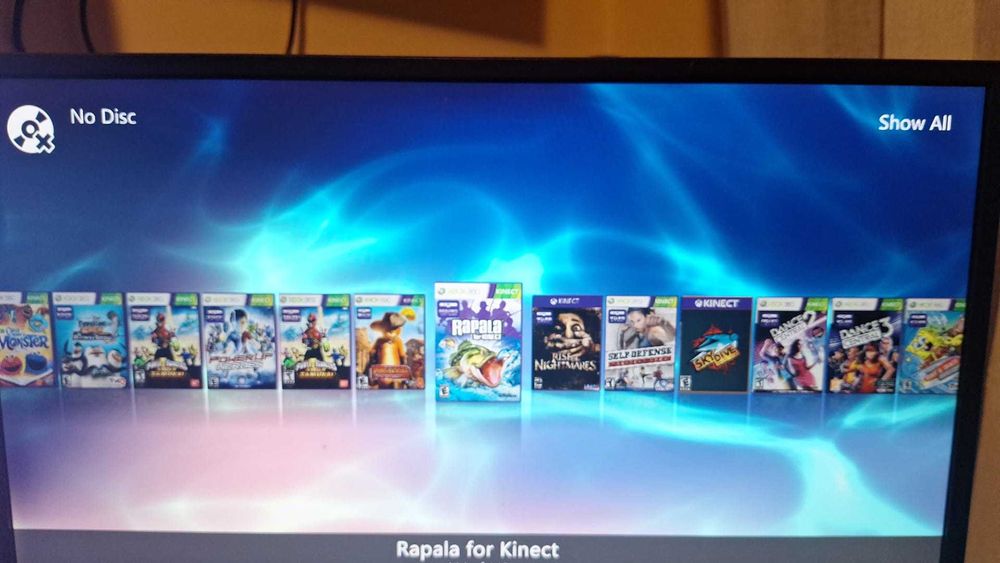 Xbox 360 S MODAT RGH cu Kinect , cu hdd de 500 GB sau 1 TB