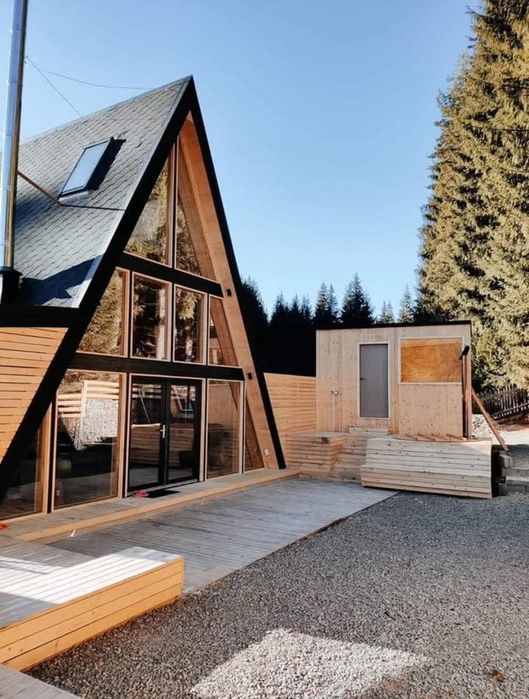 Facem cabane stil A