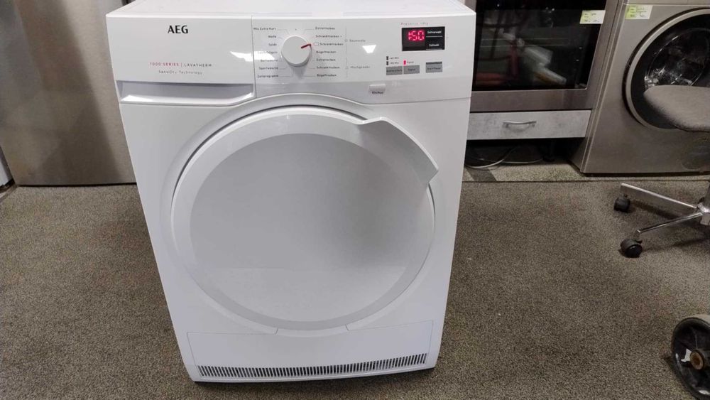 A+++ Сушилня с термопомпа AEG-АЕГ 8 кг Direct Drive SensiDry ProSense