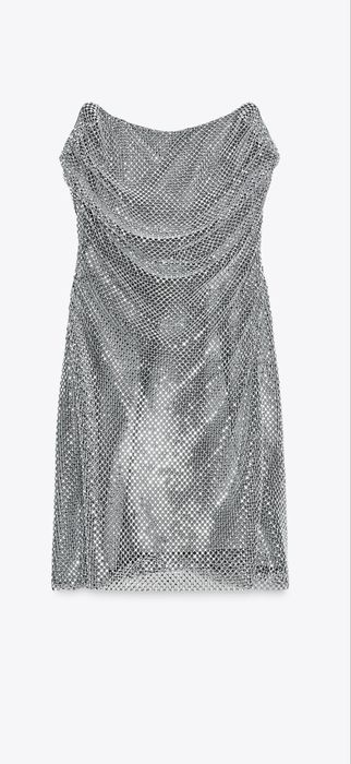 Зара рокля с камъни