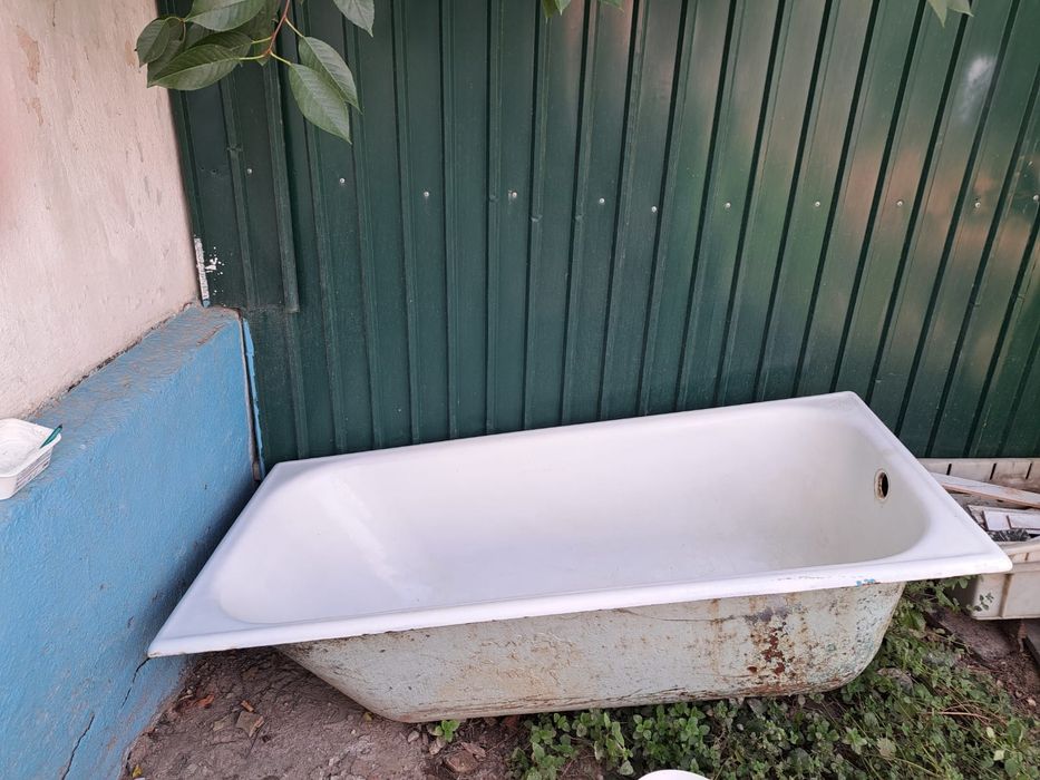 Чугунная ванна б/у