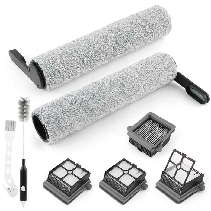 Set de înlocuire Tineco role perie și filtre HEPA pentru Floor One S7/S6 Rowenta X-Clean/Narwa