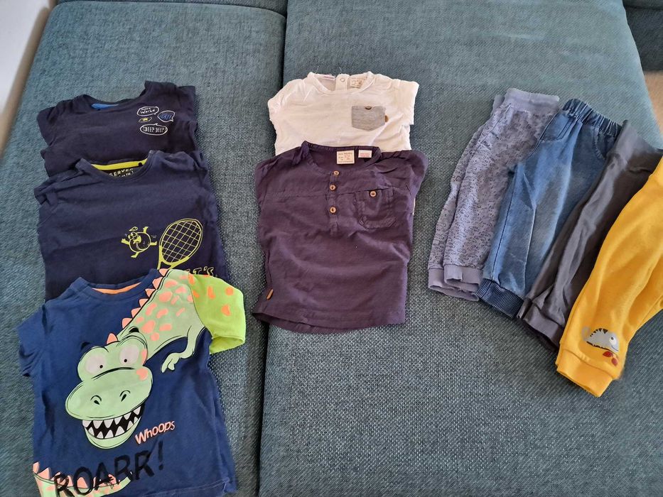 Лот от бебешки дрехи за момче - размер 74/80